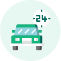 24時間単位の補償